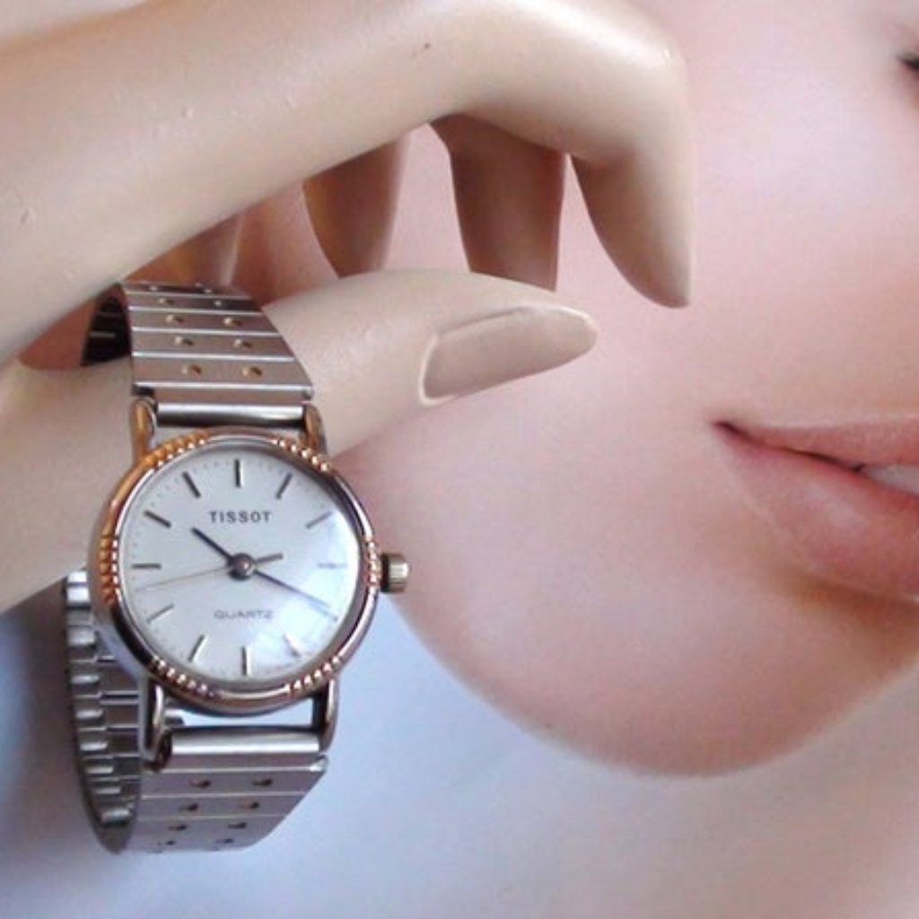 Tissot Swiss Wrist Watch Women In Excellent Condition